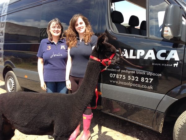 The new van sets off and delivers Inca Greshingham to a new home